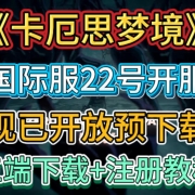 正确版卡厄思梦境国际服PC+手游注册下载教程,解决403报错、安装失败丨stove账号注册