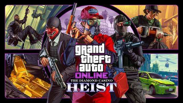 GTA5全新任务：名钻豪劫上线 线上模式进不去解决